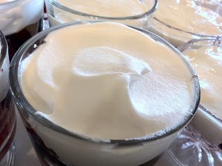 Ashta Cream for Lebanese desserts in a bowl