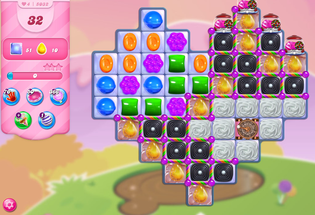 Candy Crush Saga level 5032