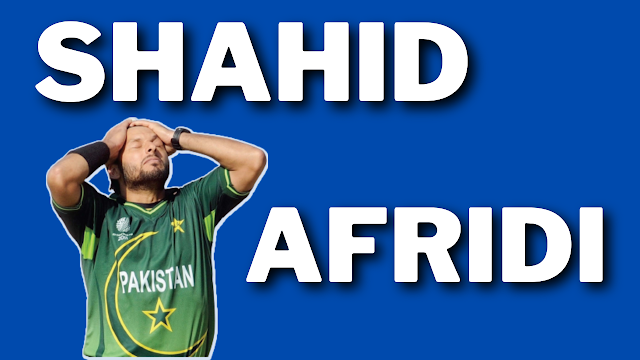 Shahid Afridi The Enigmatic and Charismatic All-Rounder  A Career Overview