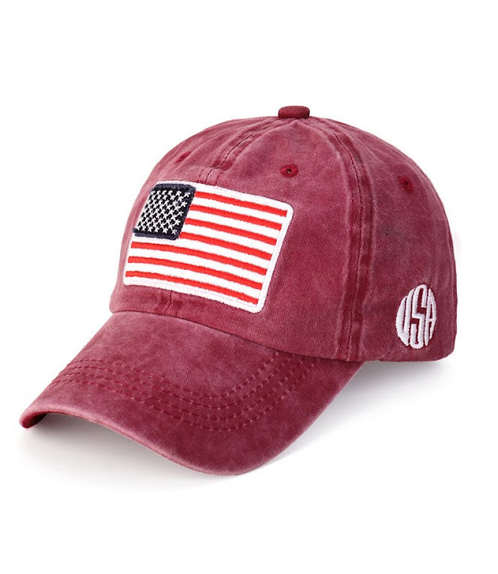 Patchwork Flag Travel Baseball Cap.