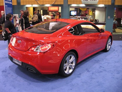 A Genesis Coupe with the V6 engine will accelerate from 060 in under 6 