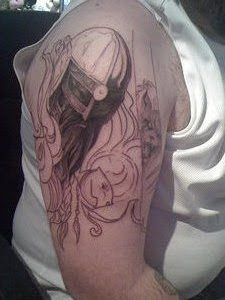 Art Shoulder Viking Tattoo 10