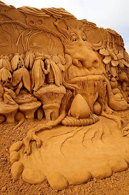 sand sculptures