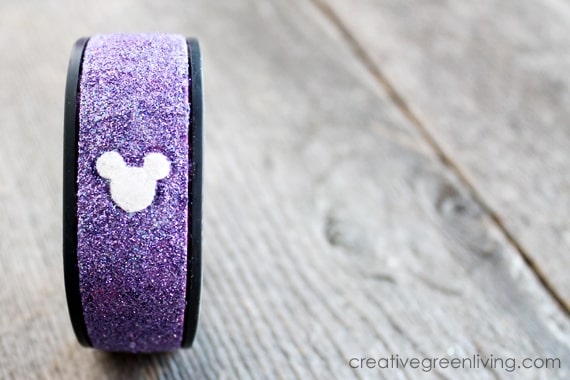 DIY glitter magic band tutorial