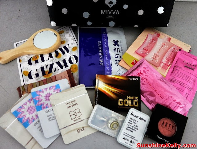 MIVVA Glow Gizmo, Mivva box, Beauty Box Review, beauty