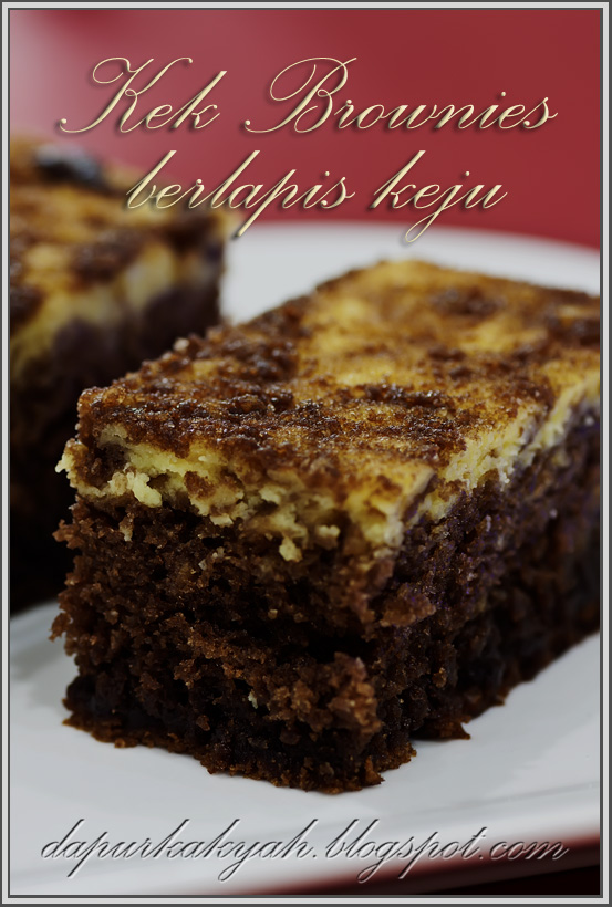 Resepi Brownies Gula Kastor - Ucapan Lebaran d