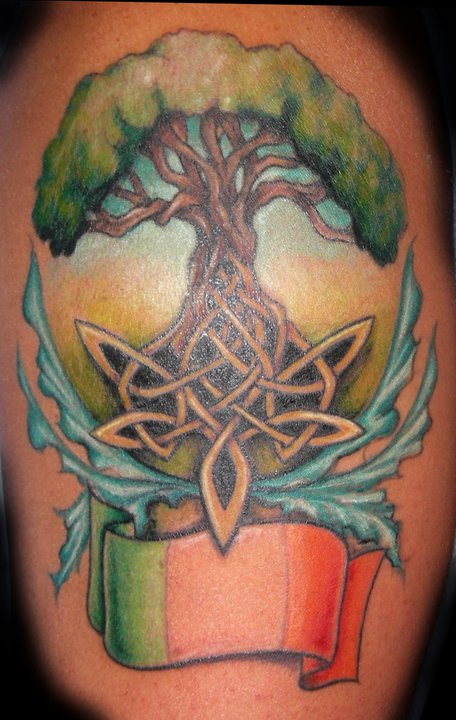 Tattoo Color Tree of Life Celtic Knot Posted by Jessica Brennan