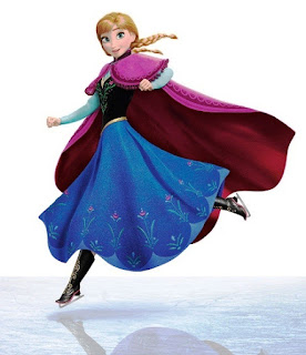 Gambar Anna frozen skating