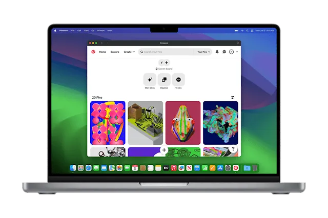 Web apps will now work on macOS Sonoma and even adding them on the dock.