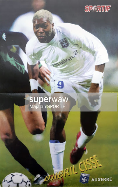 DJIBRIL CISSE OF AUXERRE 2003