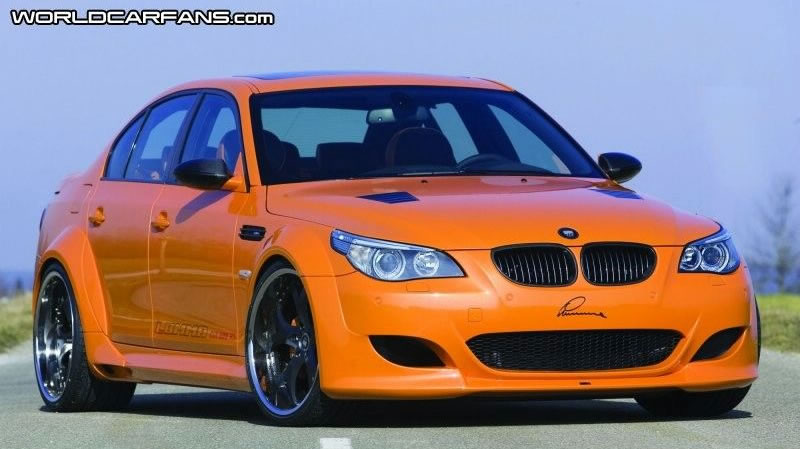 Remarkable Orange BMW M5 CLR500 RS by Lumma