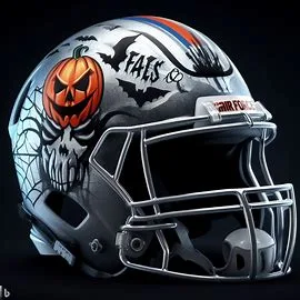 Air Force Falcons Halloween Concept Helmets