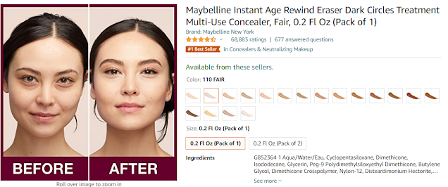 maybelline instant age rewind concealer shades