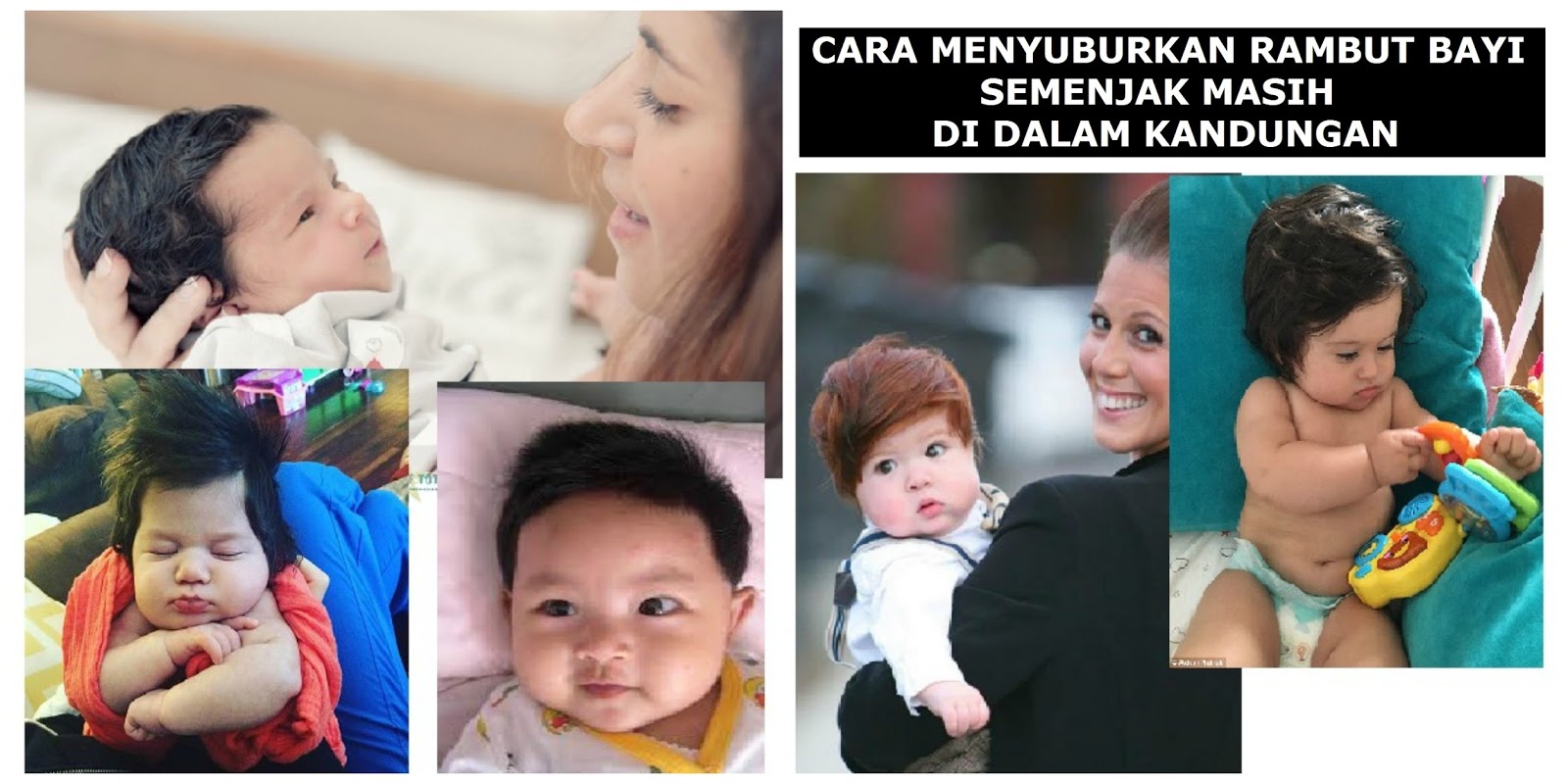 Mau Punya Bayi Lucu Berambut Tebal Ini Cara Tepat Meyuburkan