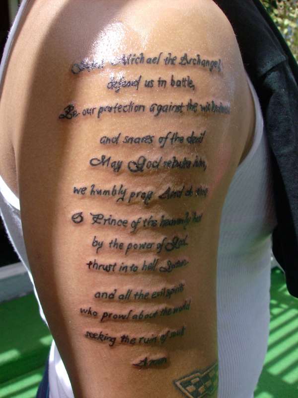 Bible Verse Tattoos