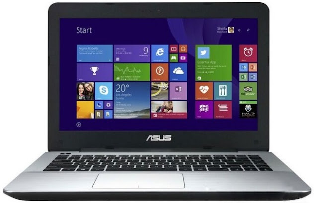 Harga Laptop Asus A455L Tahun 2017 Lengkap Dengan Spesifikasi | Bobot 2.3 KG Luas Layar 14 Inchi