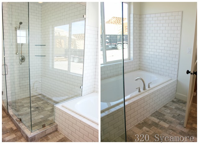 fixer upper master shower tub