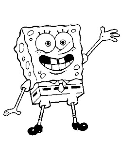 dibujo bob esponja