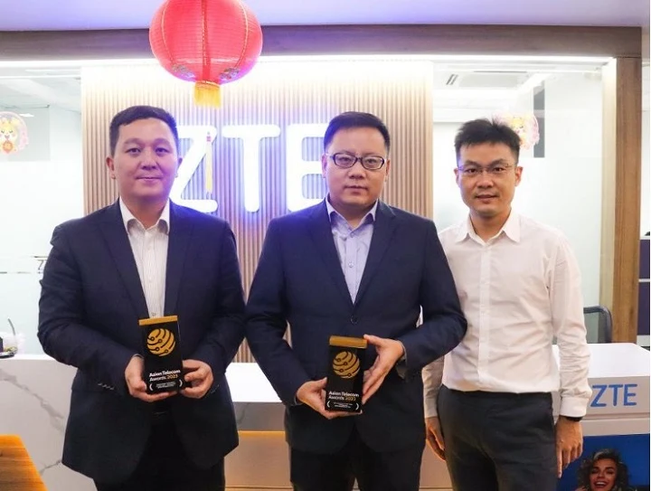 ZTE Won Two Prestigious Awards at the 2023 Asian Telecom Awards