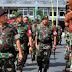 Panglima TNI Inspeksi dan Berangkatkan 2.488 Prajurit Latgab TNI