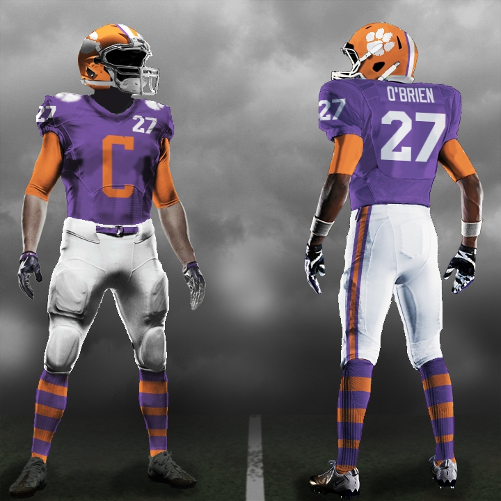 League of Awesomenicity!: Letter Fronted Football Uniforms - My take!