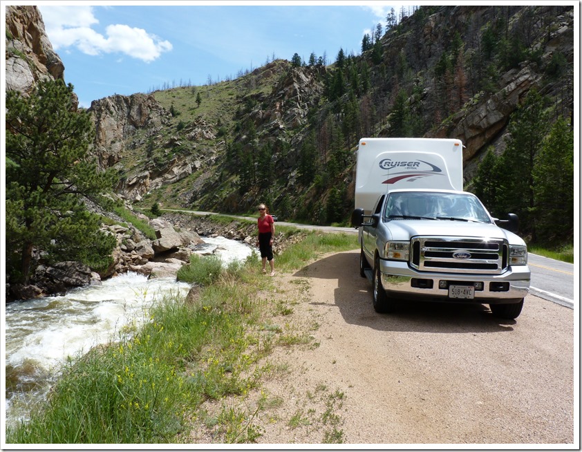 Scenic HWY 14 From Loveland to Steamboat CO