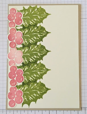 Rhapsody in Craft, #heartofchristmas,#heartofchristmas2022,Leaves of Holly, Holly Berry Dies, Leaves of Holly Bundle,Christmas Card, Christmas wishes,Stampin' Up, Art with Heart, Heart of Christmas blog hop
