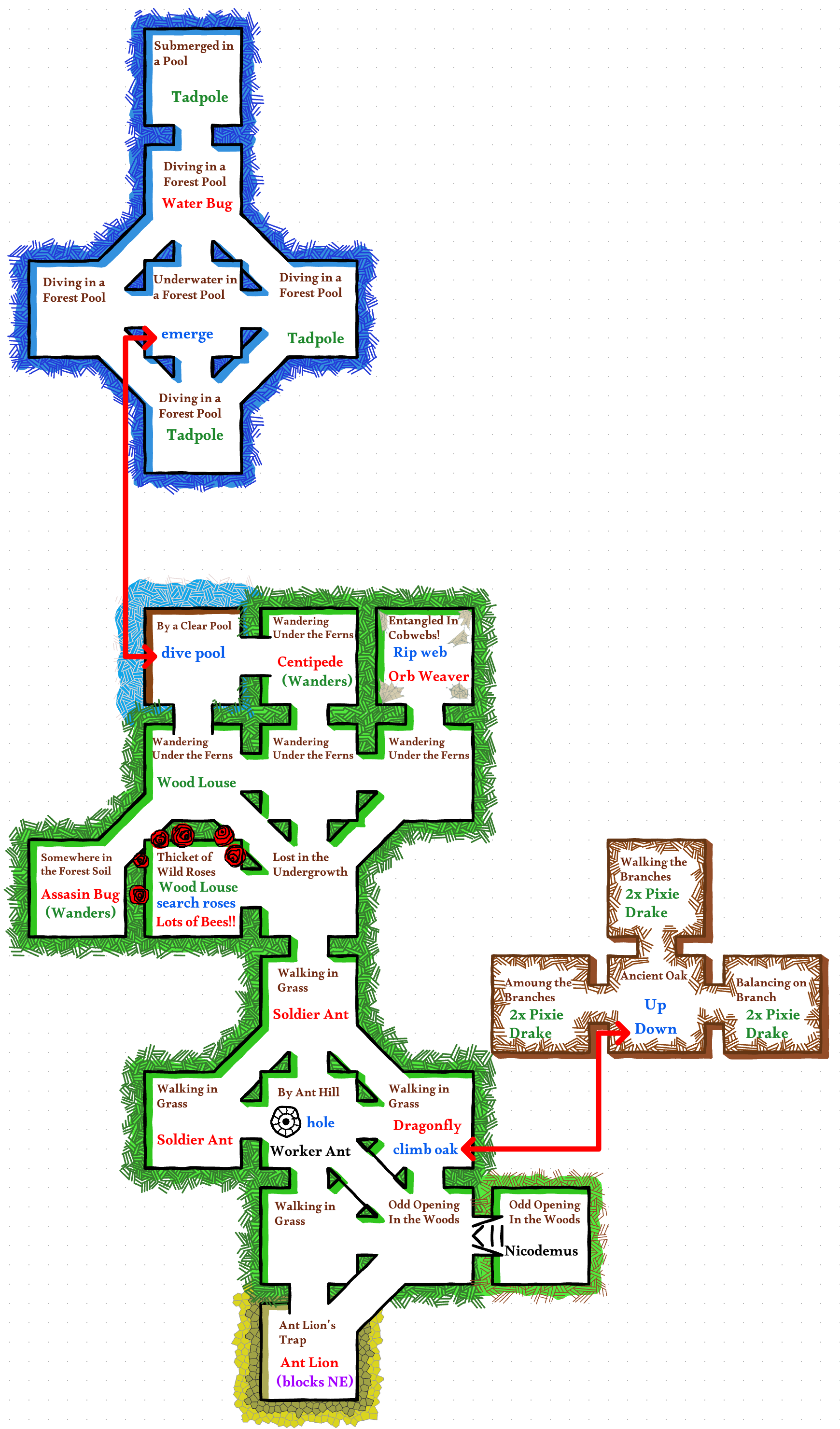 Map of Anthill