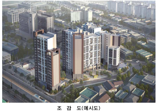 도봉구 도봉동 625-80일대 모아주택 조감도(예시도)