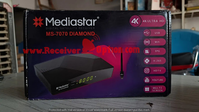 MEDIASTAR MS-7070 DIAMOND BLUE MENU NEW SOFTWARE V1.09.24450 NOVEMBER 24 2022