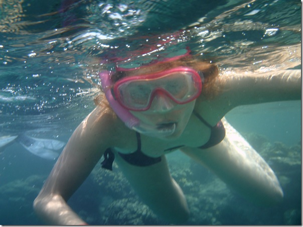 underwater Simona