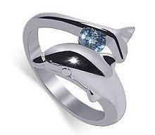 Dolphin Rings on Engagement And Rings  Dolphin Engagement Rings