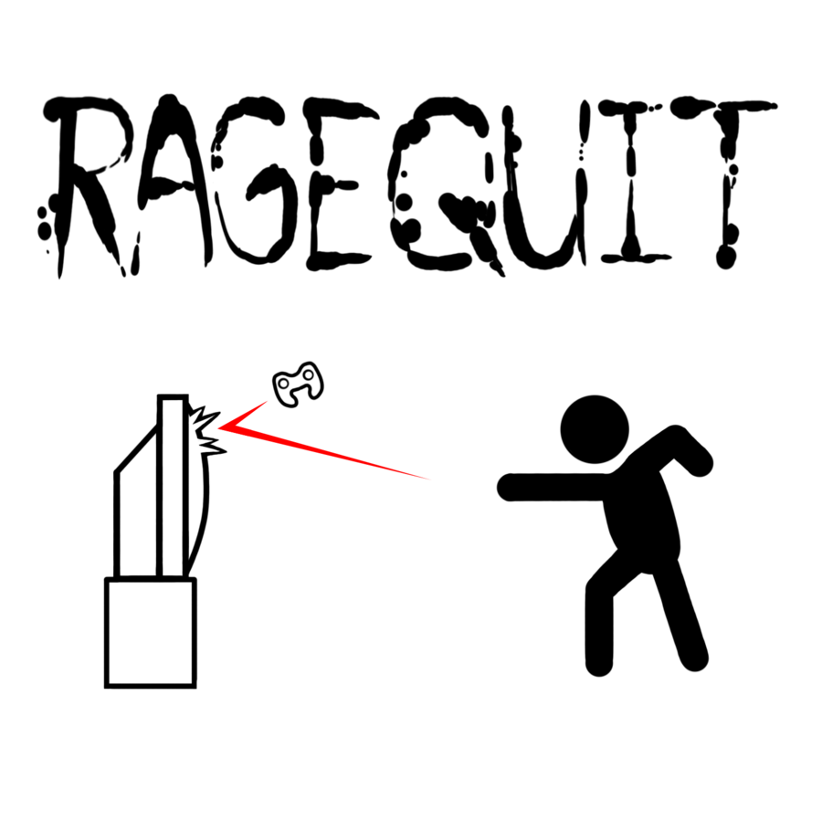 Rage Quit Ragequit の意味 用法 例文 英語ネットスラング辞典