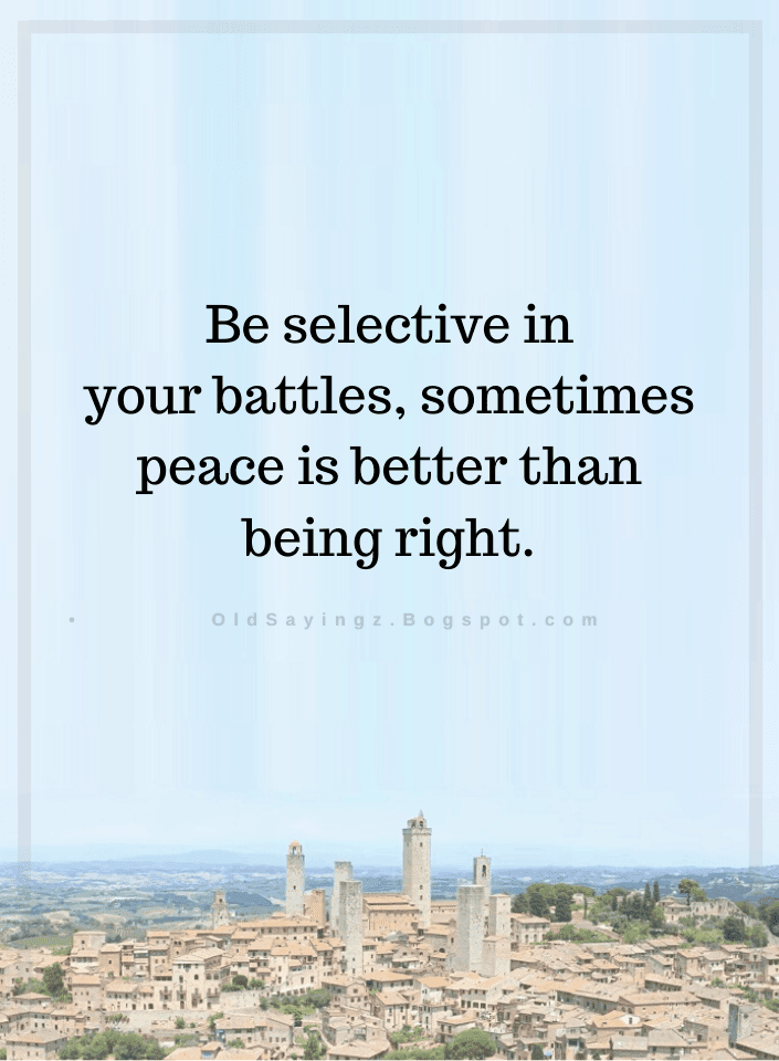 Old Sayings