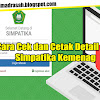 Cara Cek Dan Cetak Detail Ptk Di Simpatika