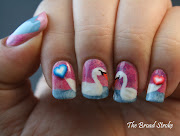 A Valentine's Day Mani: Swans in Love (swansinlove )