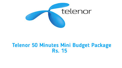 Telenor 50 Minutes Mini Budget Bundle
