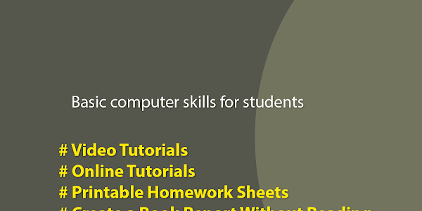 Basic computer skills for students