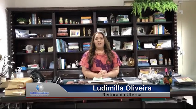 Reitora da Ufersa, professora Ludimilla Oliveira, se pronuncia sobre nulidade de diploma de doutorado; veja vídeo