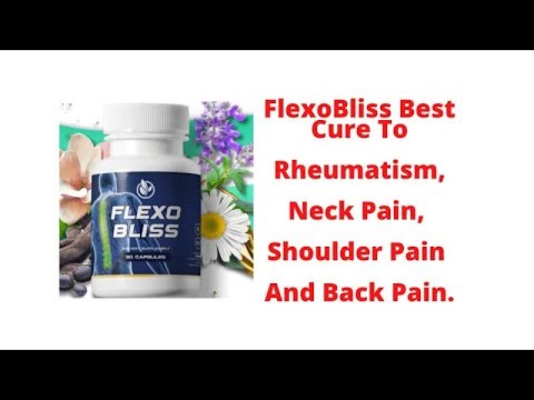 FlexoBliss Review -Tablets Support Back Pain Treatment & Joint Recovery Very Effective Quality!