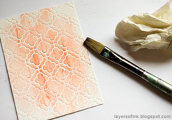 Layers of ink - Mother's Day Card Tutorial by Anna-Karin Evaldsson.