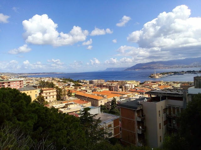 View from Santuario della Madonna di Montalto, Messina