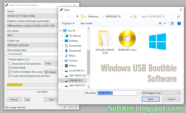 Rufus USB Bootable Software Latest Version Download 