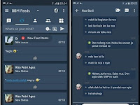 Download BBM Mod Midnight Blue versi 3.2.0.6 Apk Terbaru