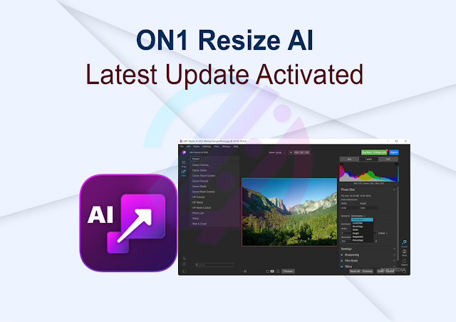 ON1 Resize AI Latest Update Activated