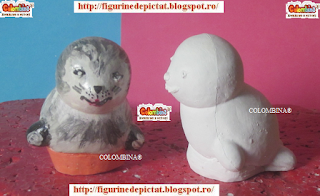 Figurine de pictat animale polare foca