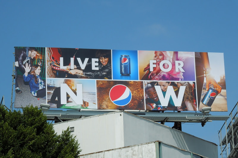 Pepsi Live For Now Nicki Minaj billboard