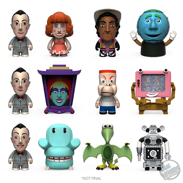 Toy Fair 2023 Kidrobot 3 Inch Vinyl Mini Figure Pee-Wee's Playhouse