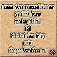 Kata2 Arti Persahabatan Bergambar