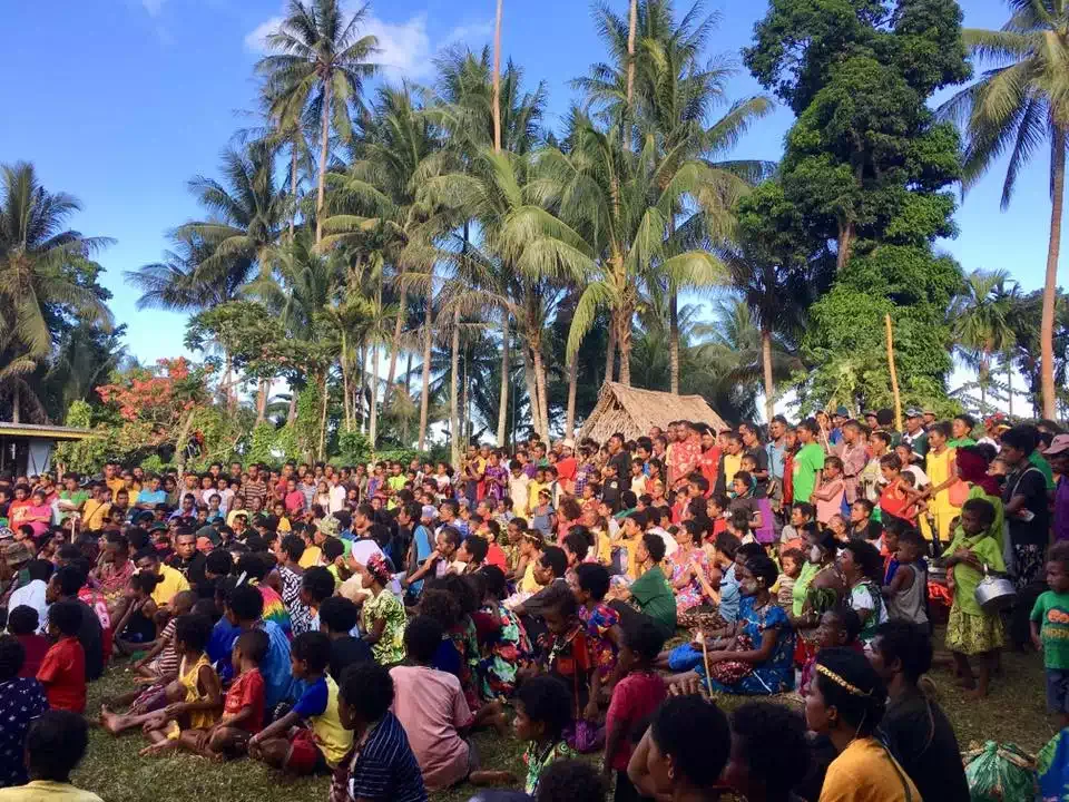 Một lễ hội trên đảo Kiriwina, Papua New Guinea.